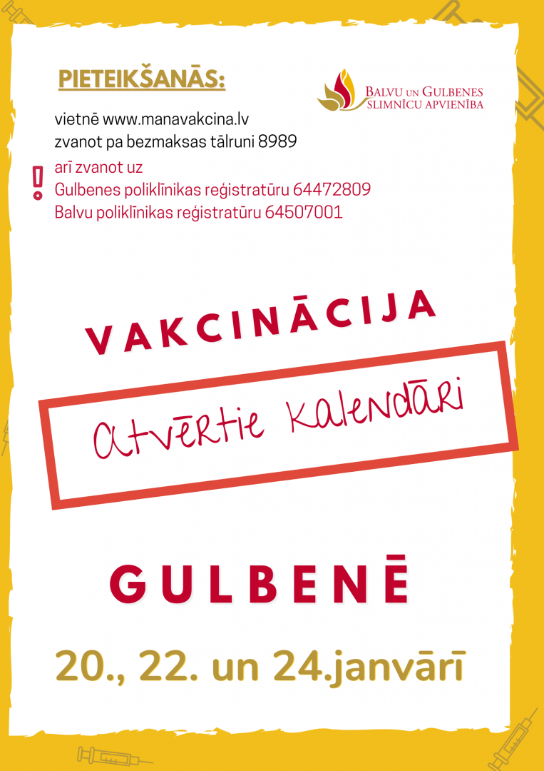 vakcinacija gulbene