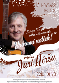 Koncerts Lazdukalna Saieta namā kopā ar Juri Hiršu