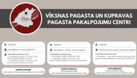 Vīksnas pagasta un Kupravas pagasta pakalpojumu centri