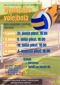 Pludmales volejbols Balvos