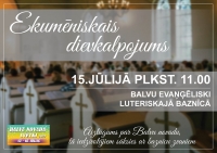 AFIŠA_Ekumēniskais dievkalpojums