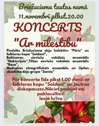 Koncerts "Ar mīlestību Latvijai"