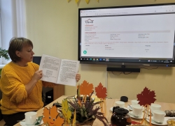 Novada skolu bibliotēkāri tiekas Balvu Centrālājā bibliotēkā