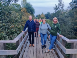 Iepazīstam zaļo ceļu posmu Ropažu novadā