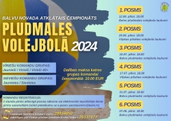 Aicina komandas pieteikties pludmales volejbola čempionātam