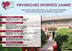 Pievienojies sportistu saimei!