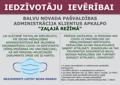 iedzīvotāju ievērībai
