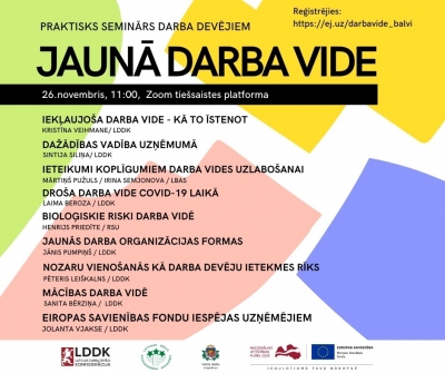 jauna darba vide