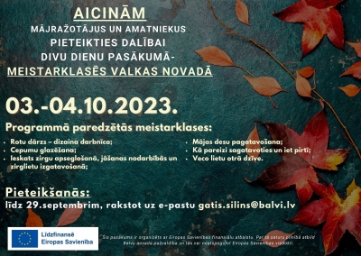 Meistarklases Valkā