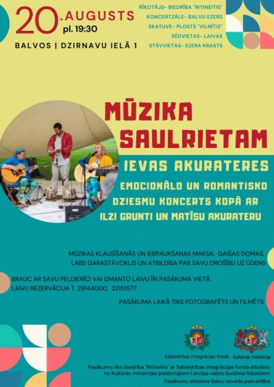 Mūzikas Saulrietam programma