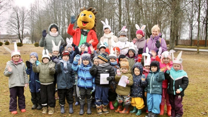 Sporta aktivitātes pirmsskolas vecuma bērniem "AŠAIS ZAĶIS"