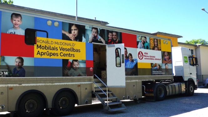 Mobilais veselības aprūpes centrs 24.novembrī Balvos pieņems bērnus līdz 17 gadu vecumam (ieskaitot)