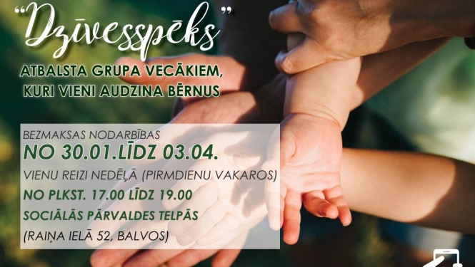 Atbalsta grupa vecākiem ”Dzīvesspēks”