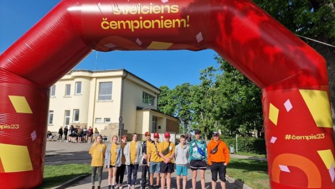 piedalījās ZZ čempionāta finālā Bauskā