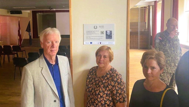 Godinot Latvijas armijas ģenerāli Kazimiru Olekšu