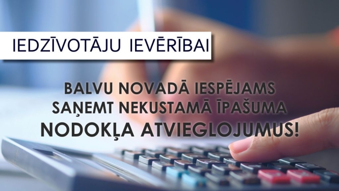 Par nekustamā īpašuma nodokļa atvieglojumiem