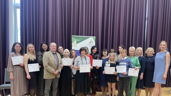 No 24.-27.maijam Balvu profesionālajā un vispārizglītojošajā vidusskolā notika Erasmus+ projekta “Be Child – For an Inclusive School”