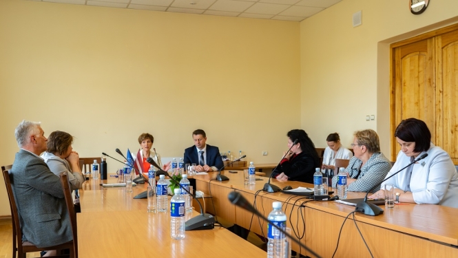 Reģionālajā vizītē Balvu novadu apmeklē Eiropas Parlamenta deputāte Inese Vaidere