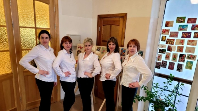 Žīguru kultūras nama līnijdeju grupa “Punktiņi” uzstājās Veclaicenes Tautas namā