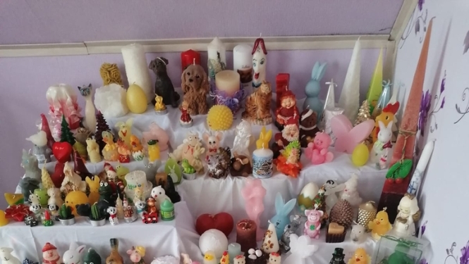 Digitālā sveču izstāde Briežuciemā