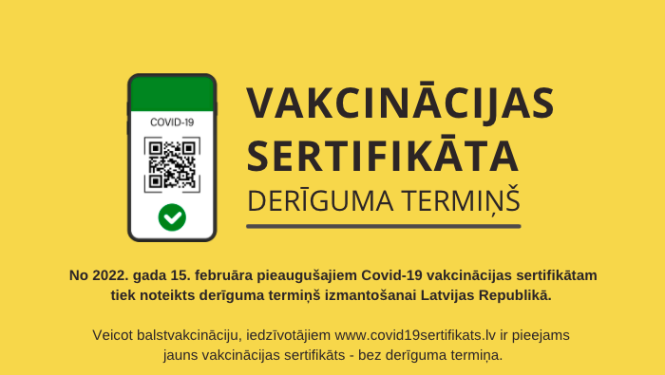 SVARĪGI zināt par vakcinācijas sertifikāta derīguma termiņu: kad beidzas, kā turpināt saņemt pakalpojumus “zaļajā režīmā”