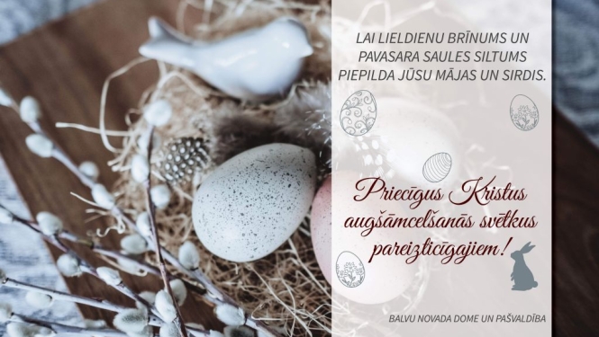 Priecīgus Kristus augšāmcelšanās svētkus pareizticīgajiem!