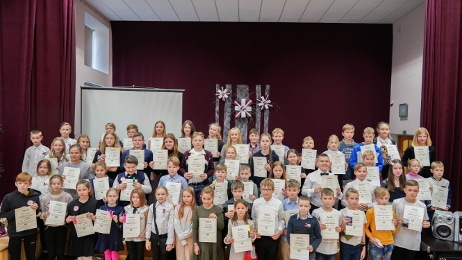 Balvu novada sākumskolas mācību jomas erudīcijas viktorīna „Mana Latvija”