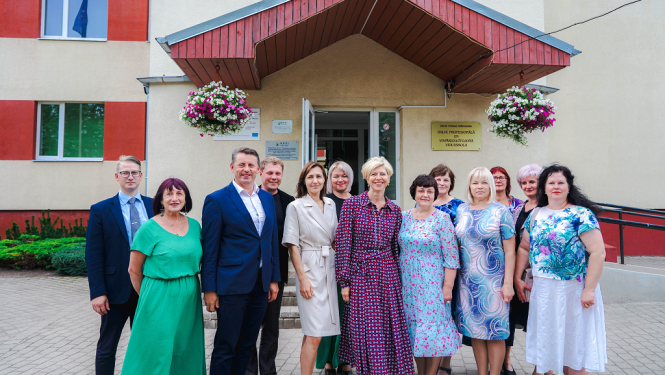 Izglītības un zinātnes ministres vizīte Balvos