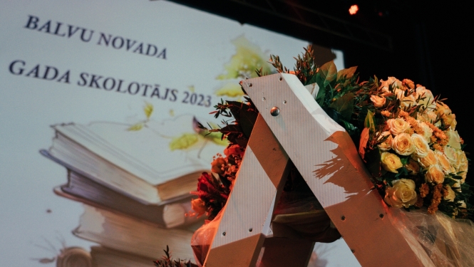 Sumināti Balvu novada labākie skolotāji - ''Gada skolotājs 2023''