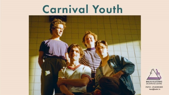 Grupa “Carnival Youth” koncertēs Balvos