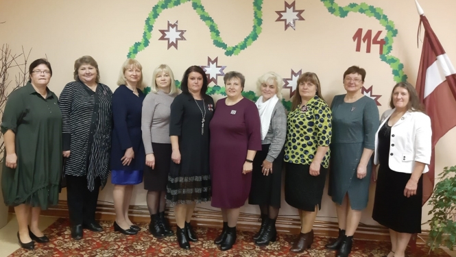 Skolu direktoru vietnieki tiekas Viduču pamatskolā