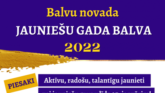 „Jauniešu gada balva 2022"