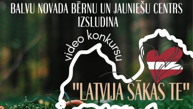 Izsludināts video konkurss “Latvija sākas TE!”