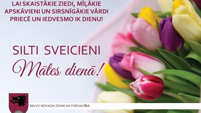 Apsveikums Mātes dienā