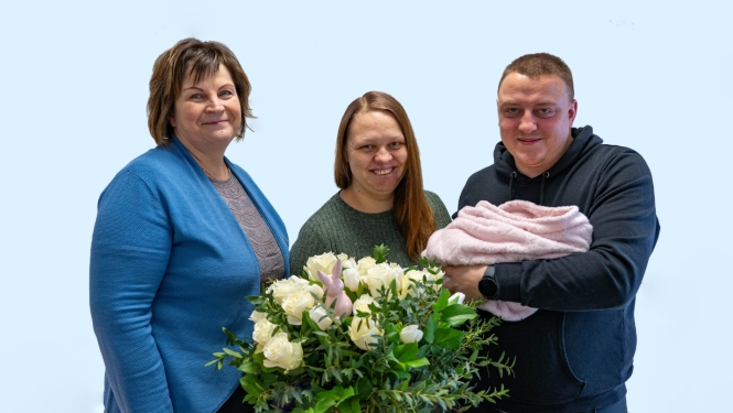 Sumina pirmo dzimušo mazuli Balvu novadā – meitenīti Emīliju