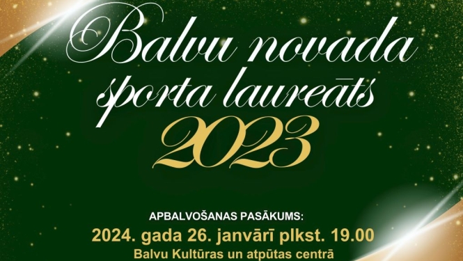 Balvu novada sporta laureāts 2023
