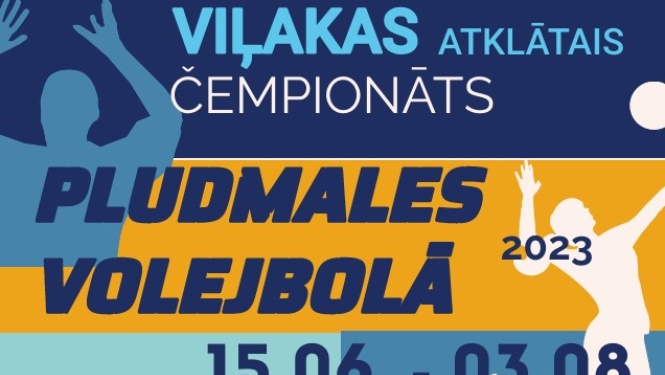 Pludmales volejbols Viļakā