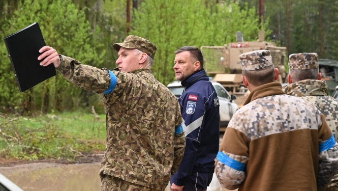 Balvos notiks militārās mācības