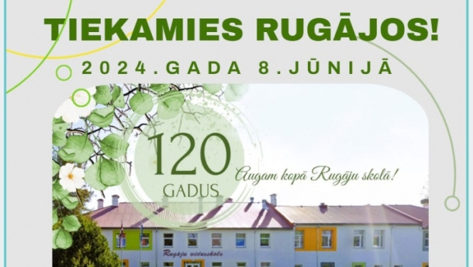 Skola Rugājos atzīmēs 120 gadu pastāvēšanas jubileju