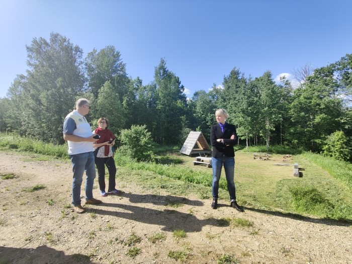 Projekta “Zaļie ceļi Rīga – Viļaka” norise