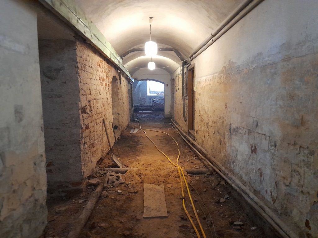 Balvu muižas ēkas pagrabstāva vienkāršota atjaunošana