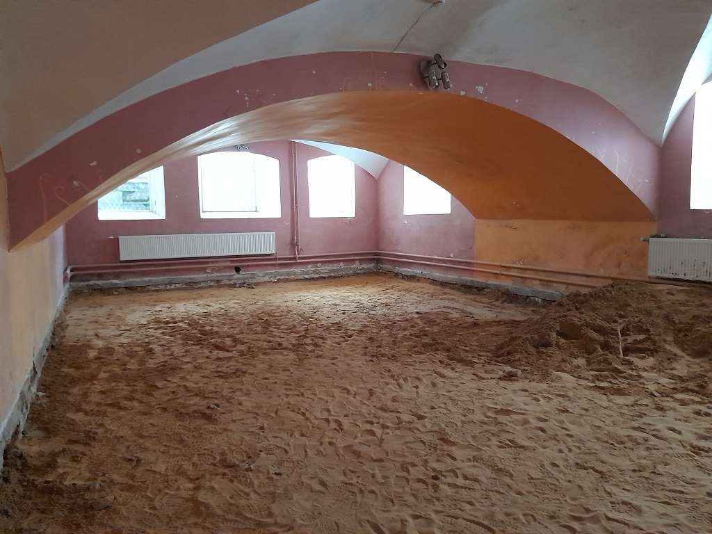 Balvu muižas ēkas pagrabstāva vienkāršota atjaunošana