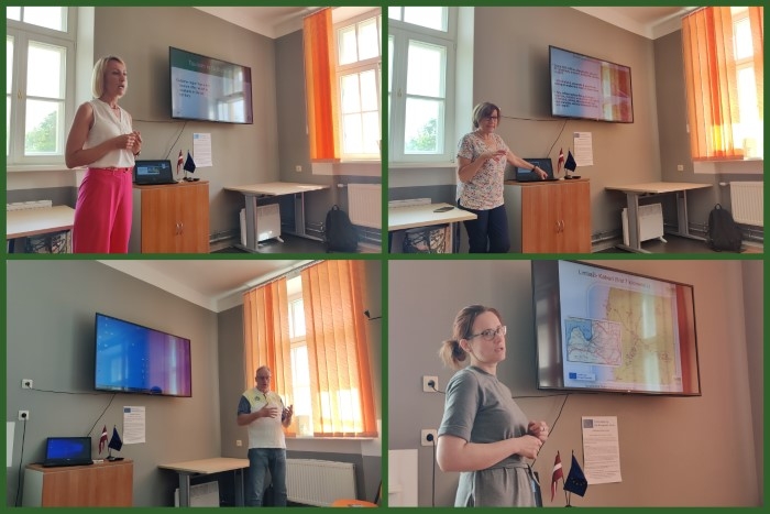 Projekta “Zaļie ceļi Rīga – Viļaka” norise