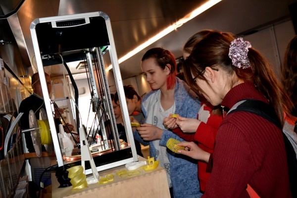 "TehnoBuss" apciemo Rugāju novada vidusskolu