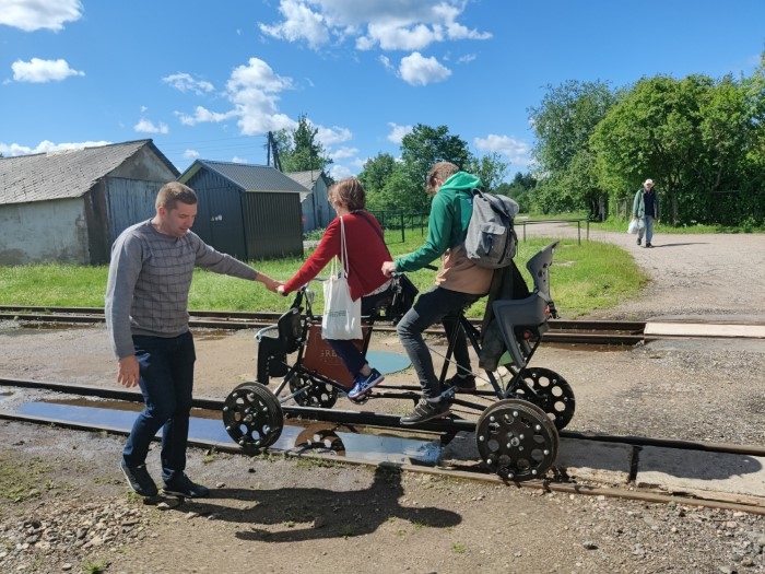 Projekta “Zaļie ceļi Rīga – Viļaka” norise