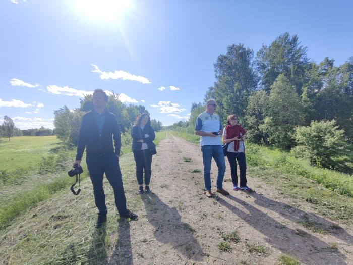 Projekta “Zaļie ceļi Rīga – Viļaka” norise