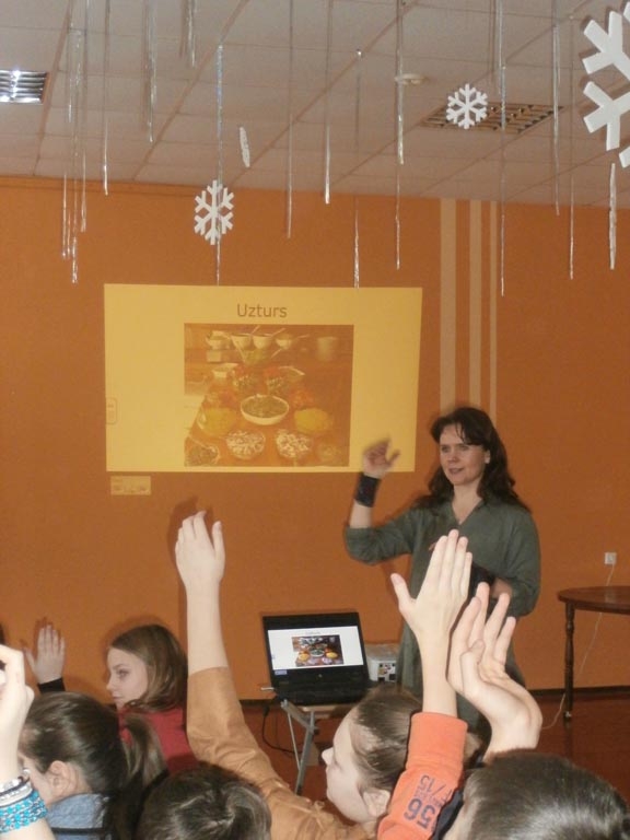 Ēdienu gatavošanas meistarklase Stacijas pamatskolā