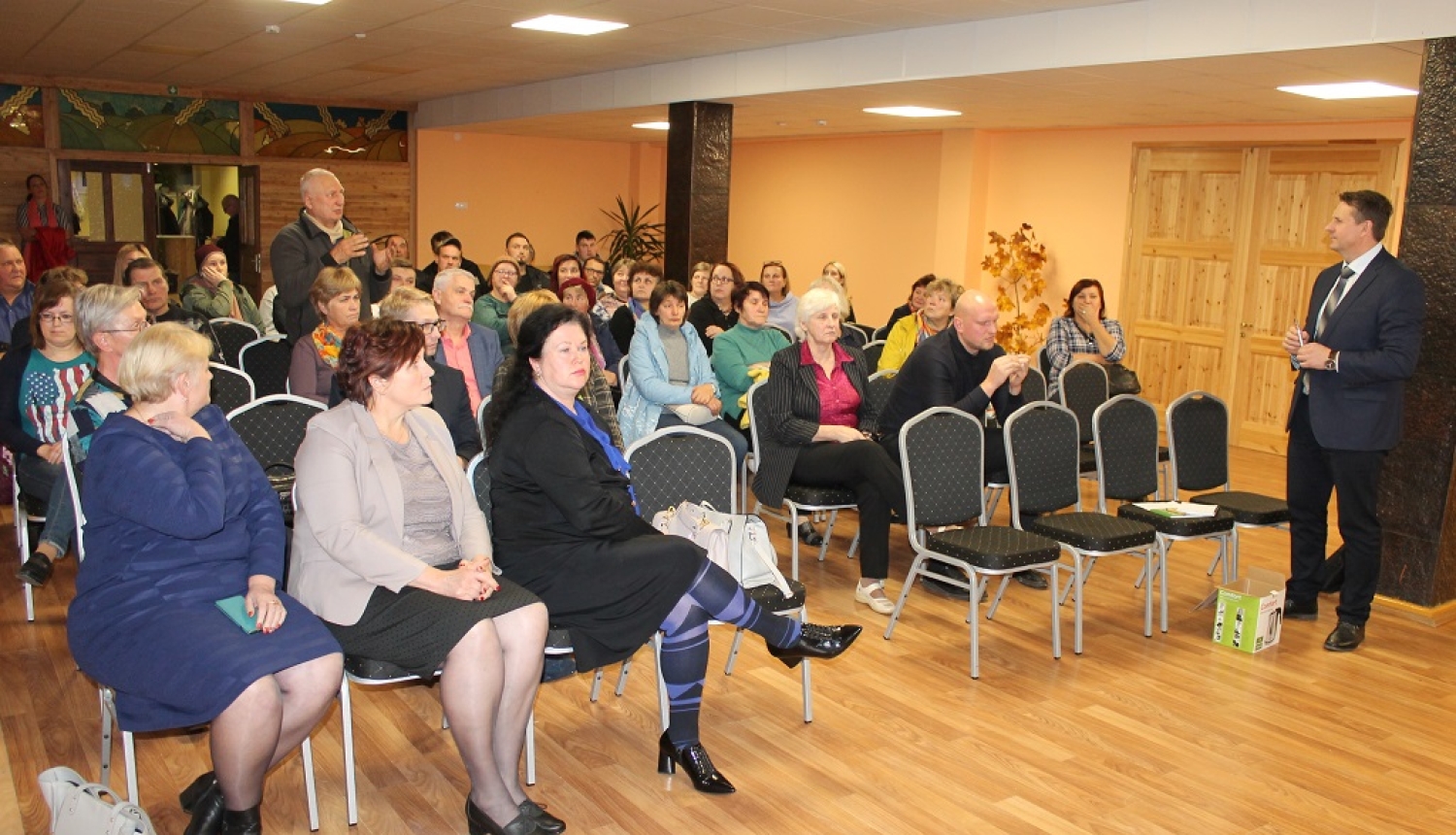 Diskutē par aktuāliem jautājumiem Baltinavas pagastā
