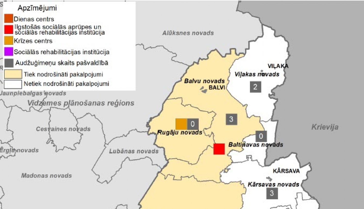Apstiprināts Latgales plānošanas reģiona deinstitucionalizācijas plāns 2017.- 2020.gadam
