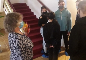 Stacijas pamatskolas skolēni iepazīst savas pašvaldības iestādes